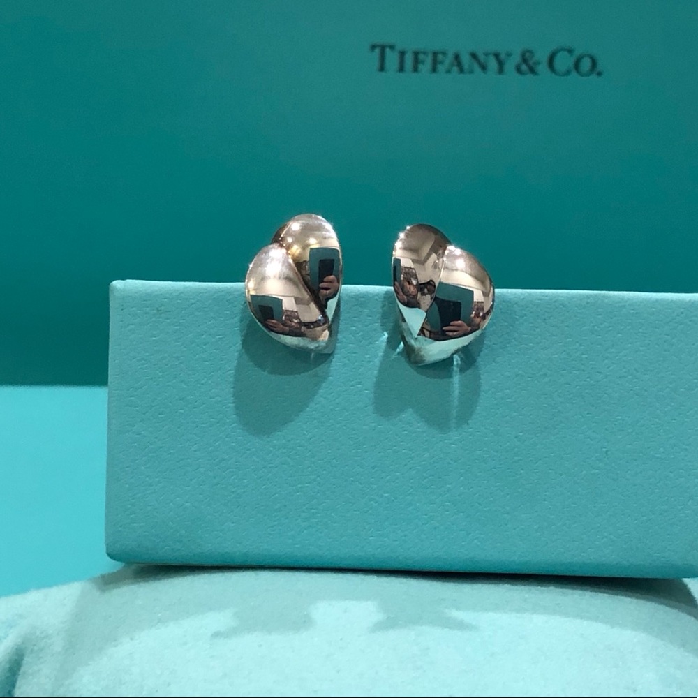 🌸🌸 Authentic Tiffany & Co. Frank Gehry Heart Earrings